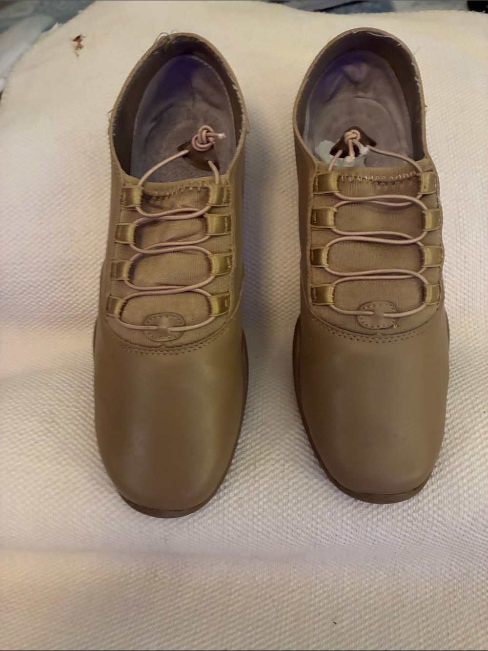 StylePlus Tan Balance Guard Shoes Women’s Casual for dance or color guard perfor